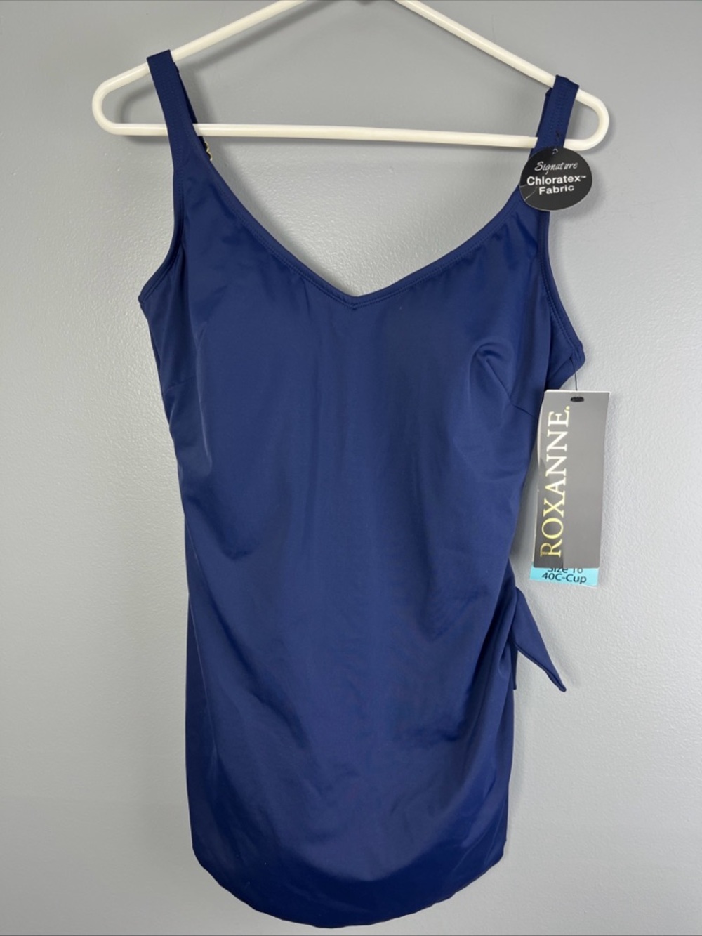 Roxanne Navy One-Piece Swimwear size 16 40c cup